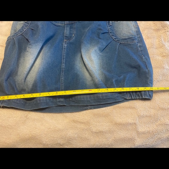 Distressed denim Dress - Picture 8 of 10